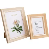 PS Solid Wood Display Single Tabletop Photo Frame