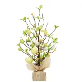 Easter LED Lighted Easter Egg Tree Home Ornaments Desktop Decoration