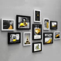 11 Pieces Combination Pictures Photo Frame Wall Decoration