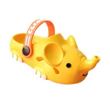 Toddlers Kids 3D Cartoon Elephant Flat Beach Summer Slippers