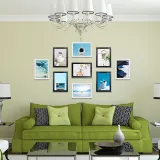 9 Pieces Combination Pictures Photo Frame Wall Decoration