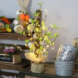 Easter LED Lighted Easter Egg Tree Home Ornaments Desktop Decoration