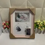 Pearhead Babyprints Newborn Handprints and Footprints Photo Frame