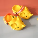 Toddlers Kids 3D Cartoon Elephant Flat Beach Summer Slippers