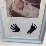 Pearhead Babyprints Newborn Handprints and Footprints Photo Frame