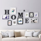 8 Pieces Combination Pictures Photo Frame Wall Decoration