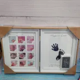 My First Year Newbone Baby 12 Month Growth Photo Frame Fold Frame