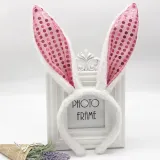 Sequins Easter Headband Rabbit Ears Radish Headbands Plush Hairband