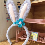 Easter LED Bunny Ears Rabbit Ear Headbands Plush Hairband