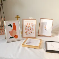 Aluminum Photo Frame Tabletop Picture-Flat