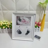 Pearhead Babyprints Newborn Handprints and Footprints Photo Frame