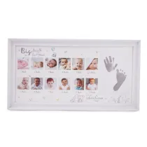 My First Year Newbone Baby 12 Month Growth Photo Frame Wall Frame