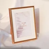 Aluminum Photo Frame Tabletop Picture-Flat