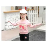 Girls Cute Fruit Pattern Blouse Cartoon Sweatshirts Tops