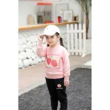 Girls Cute Fruit Pattern Blouse Cartoon Sweatshirts Tops