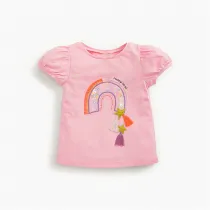 Girls Cute Sequins Stars Pattern Shirts Cartoon Tops
