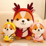Squirrel Mack Up Dinosaur Deer Unicorn Bee Soft Stuffed Plush Animal Doll For Kids Gift