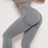 Women Peach Lift Seamless Workout High Waisted Scrunch Butt Yoga Leggings