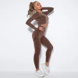 Women Cloud Printing Peach Lift Seamless Workout High Waisted Scrunch Butt Yoga Leggings
