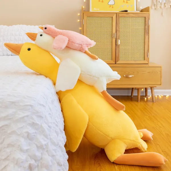 Lovely Big Goose Soft Stuffed Plush Animal Doll For Kids Gift