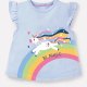Girls Rainbow Unicorn Sleeveleess Shirts Cartoon Tops