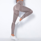 Women Long Sleeves High Waisted Yoga Leggings Workout Sets