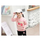 Girls Cute Fruit Pattern Blouse Cartoon Sweatshirts Tops