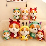 Squirrel Mack Up Dinosaur Deer Unicorn Bee Soft Stuffed Plush Animal Doll For Kids Gift