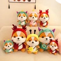 Squirrel Mack Up Dinosaur Deer Unicorn Bee Soft Stuffed Plush Animal Doll For Kids Gift