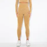 Women Cloud Printing Peach Lift Seamless Workout High Waisted Scrunch Butt Yoga Leggings