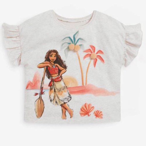 Girls Cute Coconut Tree Shirts Cartoon Tops