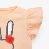 Girls Cute Rabbit Pattern Shirts Cartoon Tops