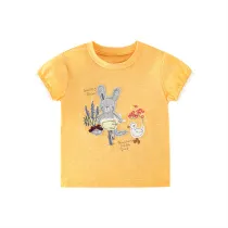 Girls Little Bear Pattern Shirts Cartoon Tops
