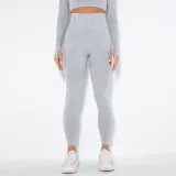 Women Cloud Printing Peach Lift Seamless Workout High Waisted Scrunch Butt Yoga Leggings