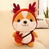 Squirrel Mack Up Dinosaur Deer Unicorn Bee Soft Stuffed Plush Animal Doll For Kids Gift