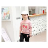 Girls Cute Fruit Pattern Blouse Cartoon Sweatshirts Tops