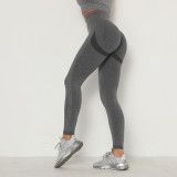 Women Peach Lift Seamless Workout High Waisted Scrunch Butt Yoga Leggings