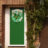 St.Patrick's Day Wreath Leprechaun Wreath Clover for Front Door Decorations