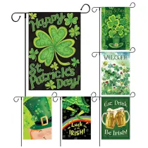 ST. Patrick Day Door Banner House Flag Welcome Banner for Indoor/Outdoor Decoration