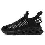 Boy Fashion Pure Color Net Breathable Sports Lightweight Sneakers Shoes
