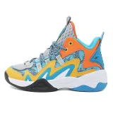 Kids Mesh Breathable Lace Up Basketball Sports Sneakers Shoes