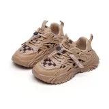 Toddler Kids Breathable Lace Up Sport Sneakers Shoes