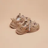 Toddler Kids Breathable Lace Up Sport Sneakers Shoes