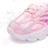 Toddler Kids Stars Sequins Pure Color Basketball Sport Sneakers Shoes