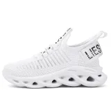 Boy Fashion Pure Color Net Breathable Sports Lightweight Sneakers Shoes