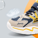 Boy Mesh Breathable Velcro Jeep Sports Sneakers Shoes