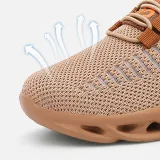 Boy Fashion Pure Color Net Breathable Sports Lightweight Sneakers Shoes
