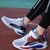Boy Mesh Breathable Sports Basketball Sneakers Shoes