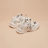 Toddler Kids Breathable Lace Up Sport Sneakers Shoes