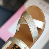 Kid Girl Cross Over Open-Toed Soft Bottom Sandals Shoes